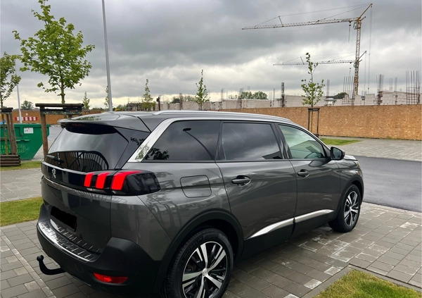 Peugeot 5008 cena 59500 przebieg: 175000, rok produkcji 2018 z Wrocław małe 254